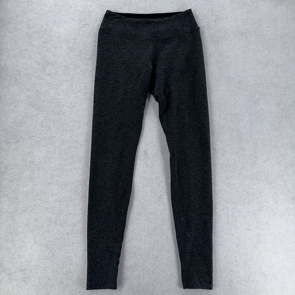 Beyond Yoga Gray Space Dye Full Length Yoga Leggings.